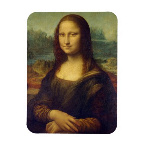 Mona Lisa by Leonardo Da Vinci Magnet