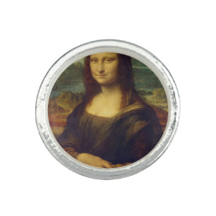 Mona Lisa By Leonardo Da Vinci Ring