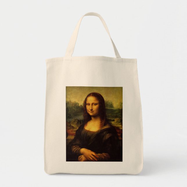 Mona Lisa by  Leonardo Da Vinci Tote Bag (Front)