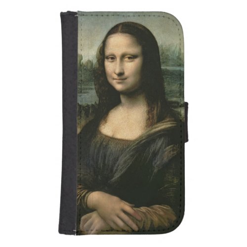 Mona Lisa c1503_6 2 Wallet Phone Case For Samsung Galaxy S4