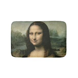 Mona Lisa, c.1503-6 Bath Mat