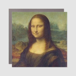 MONA LISA CAR MAGNET