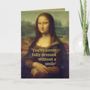 Mona Lisa Card