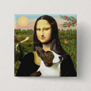 Mona Lisa - Cardigan Welsh Corgi Button