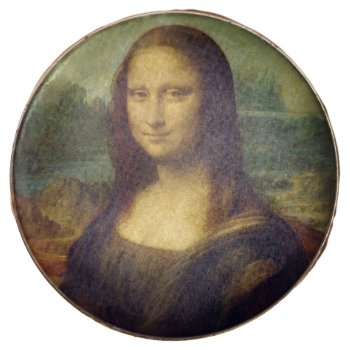Mona Lisa Chocolate Covered Oreo by vintage_gift_shop at Zazzle