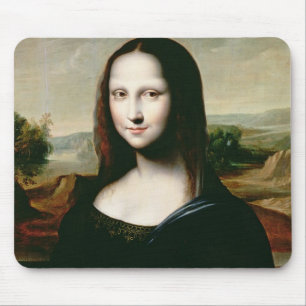 Mona Lisa, copy of the painting by Leonardo da Vin Mouse Pad