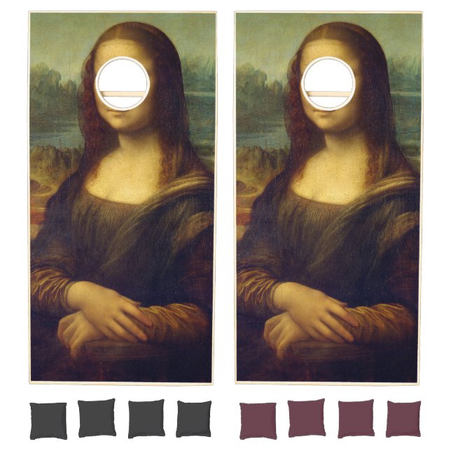 Mona Lisa Cornhole Set (Set)
