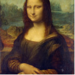 Mona Lisa Cutout<br><div class="desc">One of the most famous painting in the history of art. Mona Lisa by Leonardo Da Vinci will take you away with her beautiful eyes and wonderful landscape in the back. We provide high resolution photo of Mona Lisa with extreme quality of printing for the best results on posters and...</div>