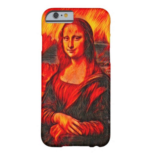 Mona Lisa Dantes Inferno Style Portrait Barely There iPhone 6 Case