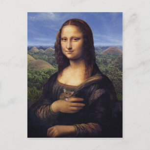 Mona Lisa de Bohol Postcard