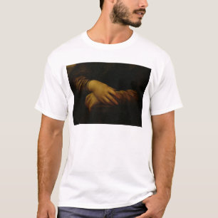 Mona Lisa, detail of her hands, c.1503-06 T-Shirt