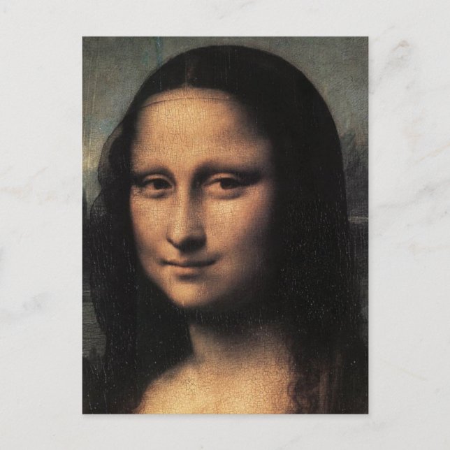 Mona Lisa (detail) Postcard (Front)