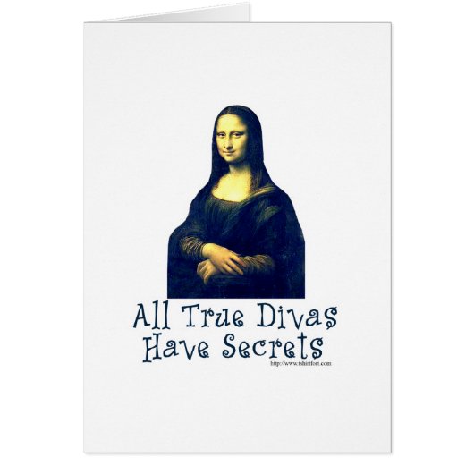 Mona Lisa Diva Secrets Cards (Front)