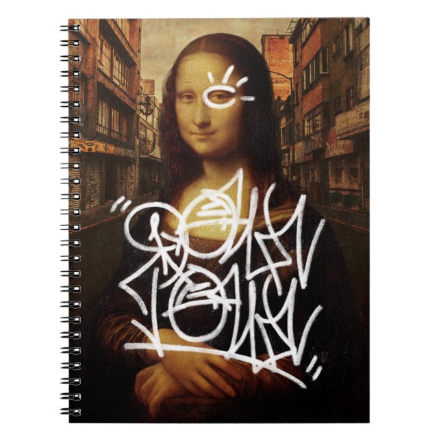 Mona Lisa Downtown Notebook (Front)
