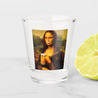 Mona Lisa drinking beer Beer lovers 