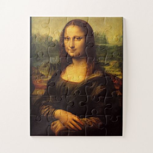 MONA LISA EASY JIGSAW PUZZLE