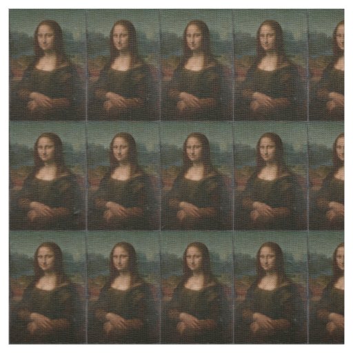 mona lisa fabric