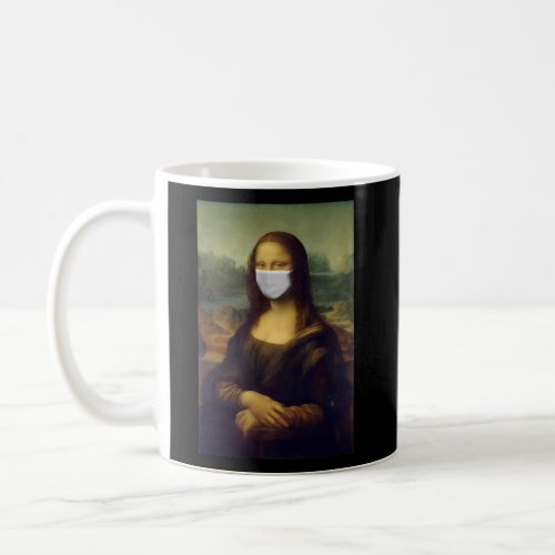Mona Lisa Face Coffee Mug