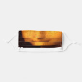Mona Lisa face mask (Front, Folded)