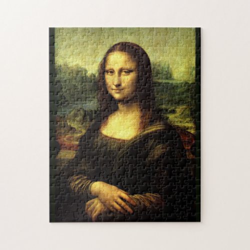 Mona Lisa famous painting Jigsaw Puzzle