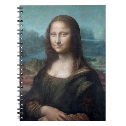 Mona Lisa Famous Visual Arts Leonardo da Vinci Pai Notebook