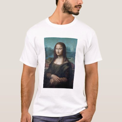 Mona Lisa Famous Visual Arts Leonardo da Vinci Pai T_Shirt