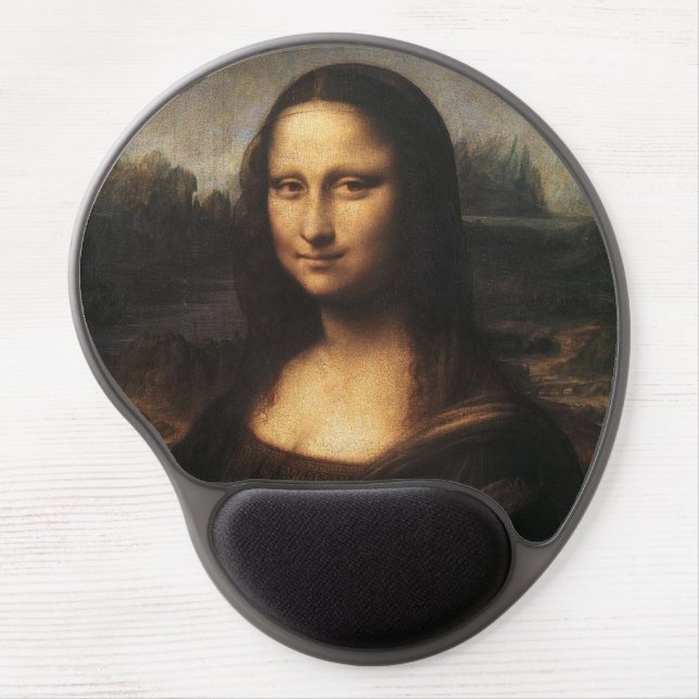 Mona Lisa Gel Mouse Pad (Front)