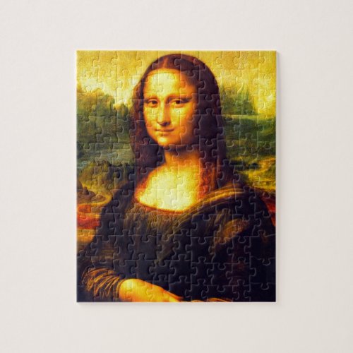 Mona Lisa gift Jigsaw Puzzle