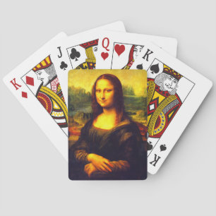 Mona Lisa gift Poker Cards