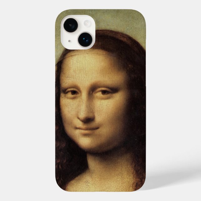 Mona Lisa Gioconda in detail by Leonardo daVinci Case-Mate iPhone Case (Back)