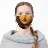 MONA LISA GIRL CLOTH FACE MASK (Worn)