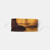 MONA LISA GIRL CLOTH FACE MASK (Front, Folded)