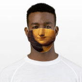 MONA LISA GIRL CLOTH FACE MASK (Worn)