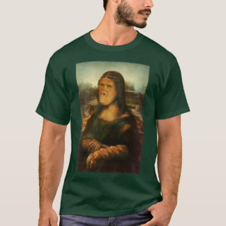 Mona Lisa Gorilla Ape T-Shirt