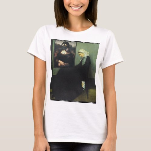 Mona Lisa Got Gassed T_Shirt