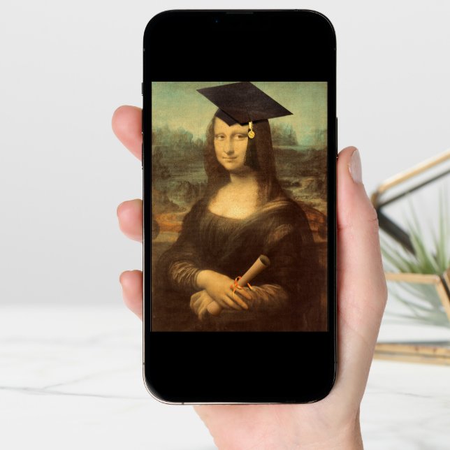 Mona Lisa Graduation Card (Front Digital)