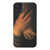 Mona Lisa - hands Case-Mate iPhone Case (Back)