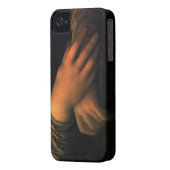 Mona Lisa - hands Case-Mate iPhone Case (Back Left)