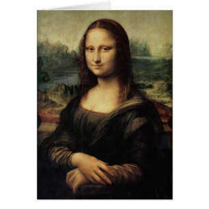 Mona Lisa in detail Cards