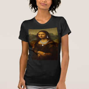 Mona Lisa in Fabulous Diamonds  T-Shirt