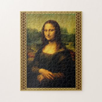 Mona Lisa Jigsaw Puzzle by ERICS_FUN_FACTORY at Zazzle