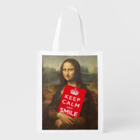 Mona Lisa Keeps Calm And Smiles