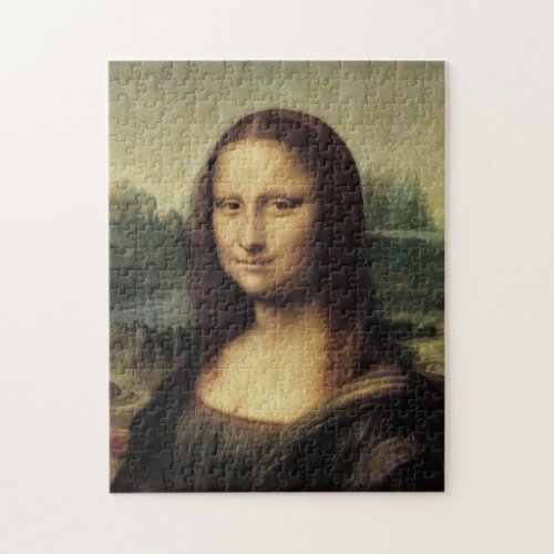Mona Lisa La Gioconda by Leonardo da Vinci Jigsaw Puzzle