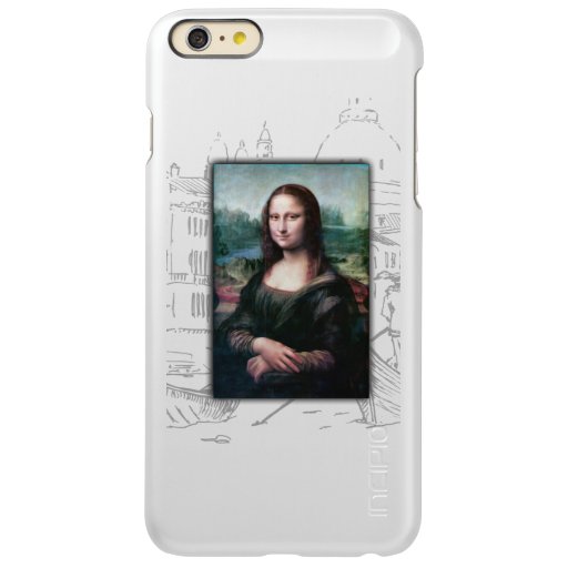 Mona Lisa, La Gioconda. Leonardo da Vinci Incipio Feather Shine iPhone 6 Plus Case