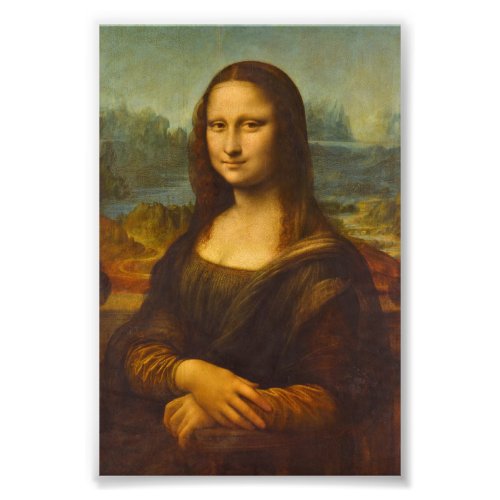 Mona Lisa La Joconde by Leonardo da Vinci Photo Print