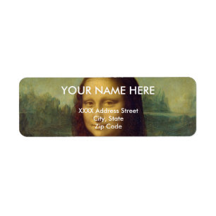 Mona Lisa Label
