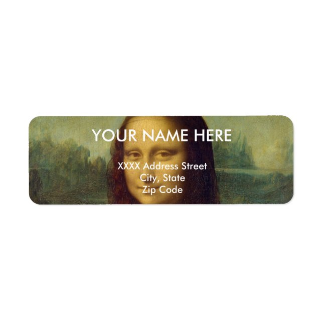 Mona Lisa Label (Front)