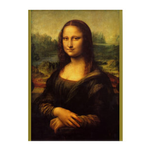Mona Lisa ... Leonardo da Vinci ~ 1503-1517 Acrylic Print