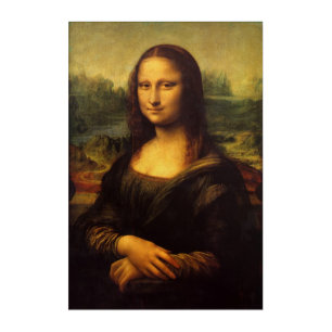 Mona Lisa ... Leonardo da Vinci ~ 1503-1517 Acrylic Print