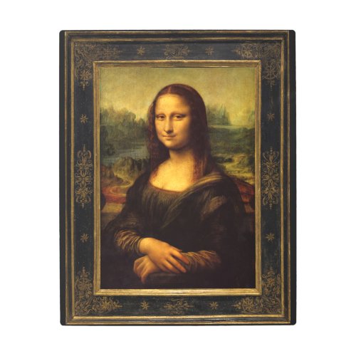 Mona Lisa  Leonardo da Vinci  1503_1517 Metal Print